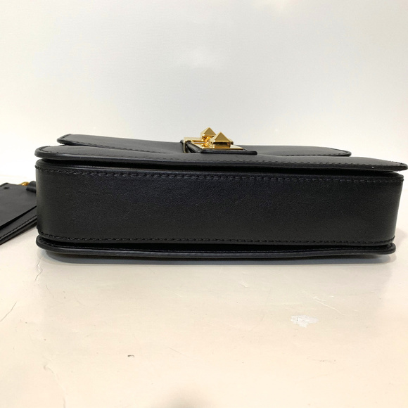 Valentino B-Rockstud Black Leather Chain Shoulder - Picture 7 of 8